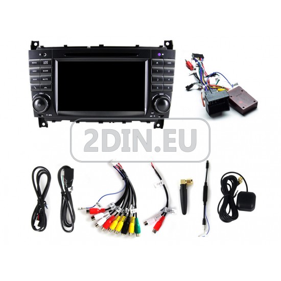 MERCEDES CLC, W203, W209, W463 - МУЛТИМЕДИЯ / Навигация Android CPU:8-Core, RAM:4Gb DVD + DSP